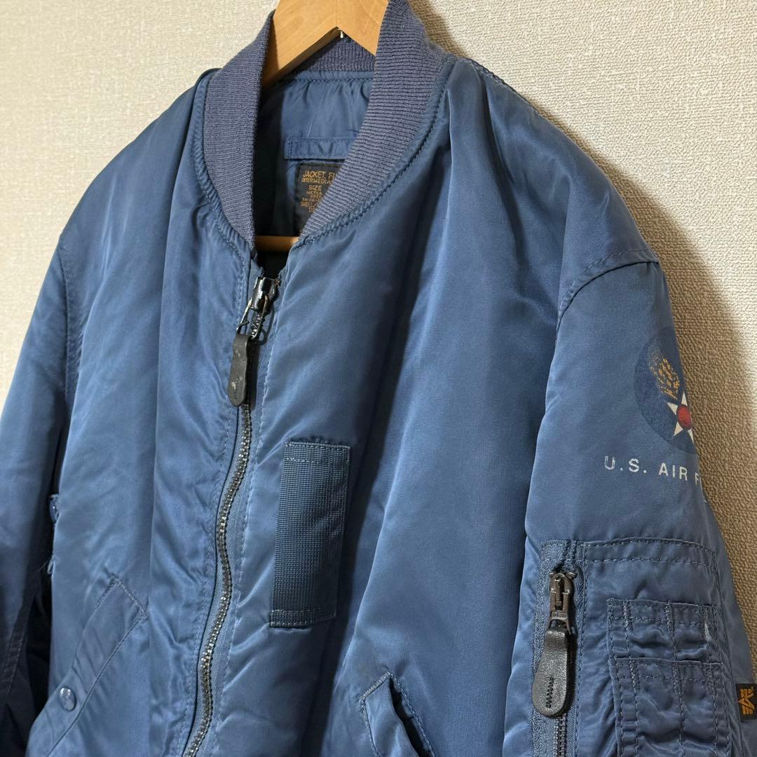 USA製 50s復刻 ALPHA INDUSTRIES MA-1 IDEAL L