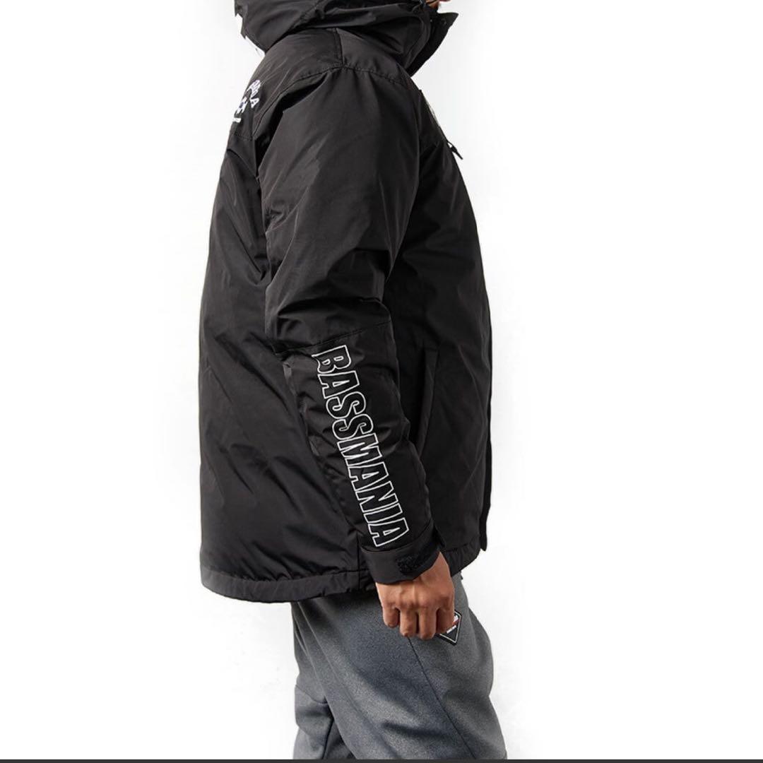 バスマニア　アーチロゴマウンテングースダウンジャケット