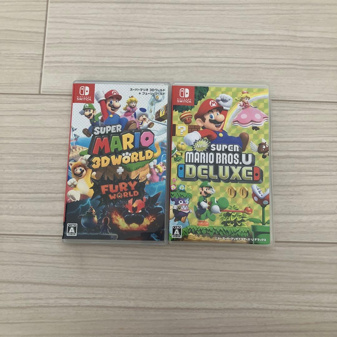 Nintendo Switch マリオデラックスU & 3Dワールド 2本セット