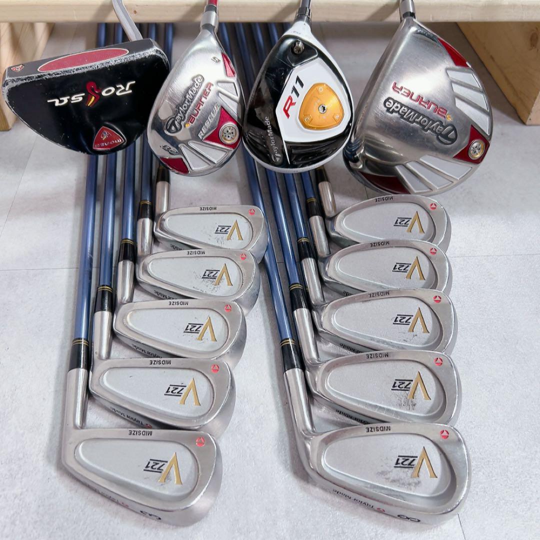 X416 TaylorMade メンズ ゴルフ クラブ フルセット フレックスR