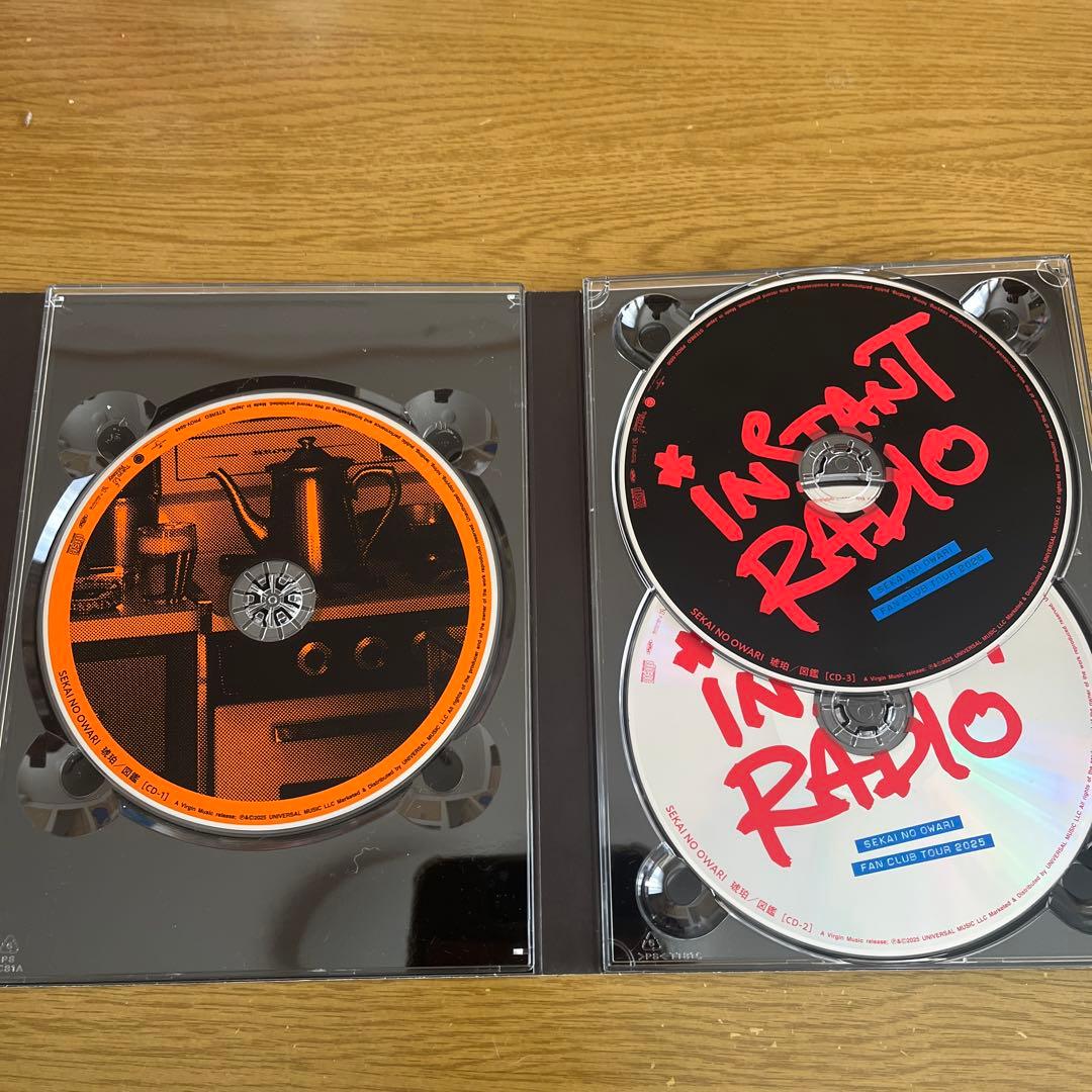 セカオワFC限定15周年記念CD