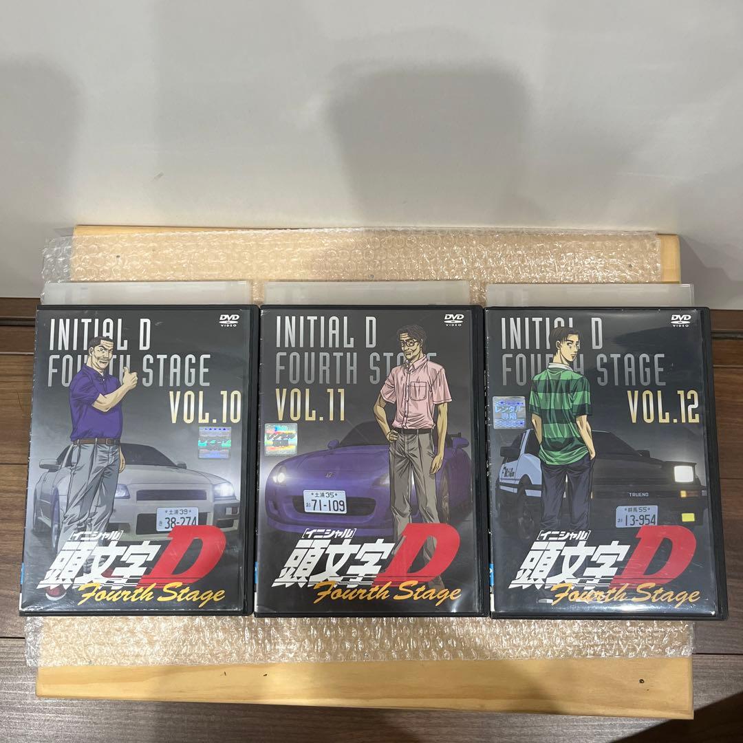 頭文字D イニシャルD フォース ステージ 2 7〜12 DVD