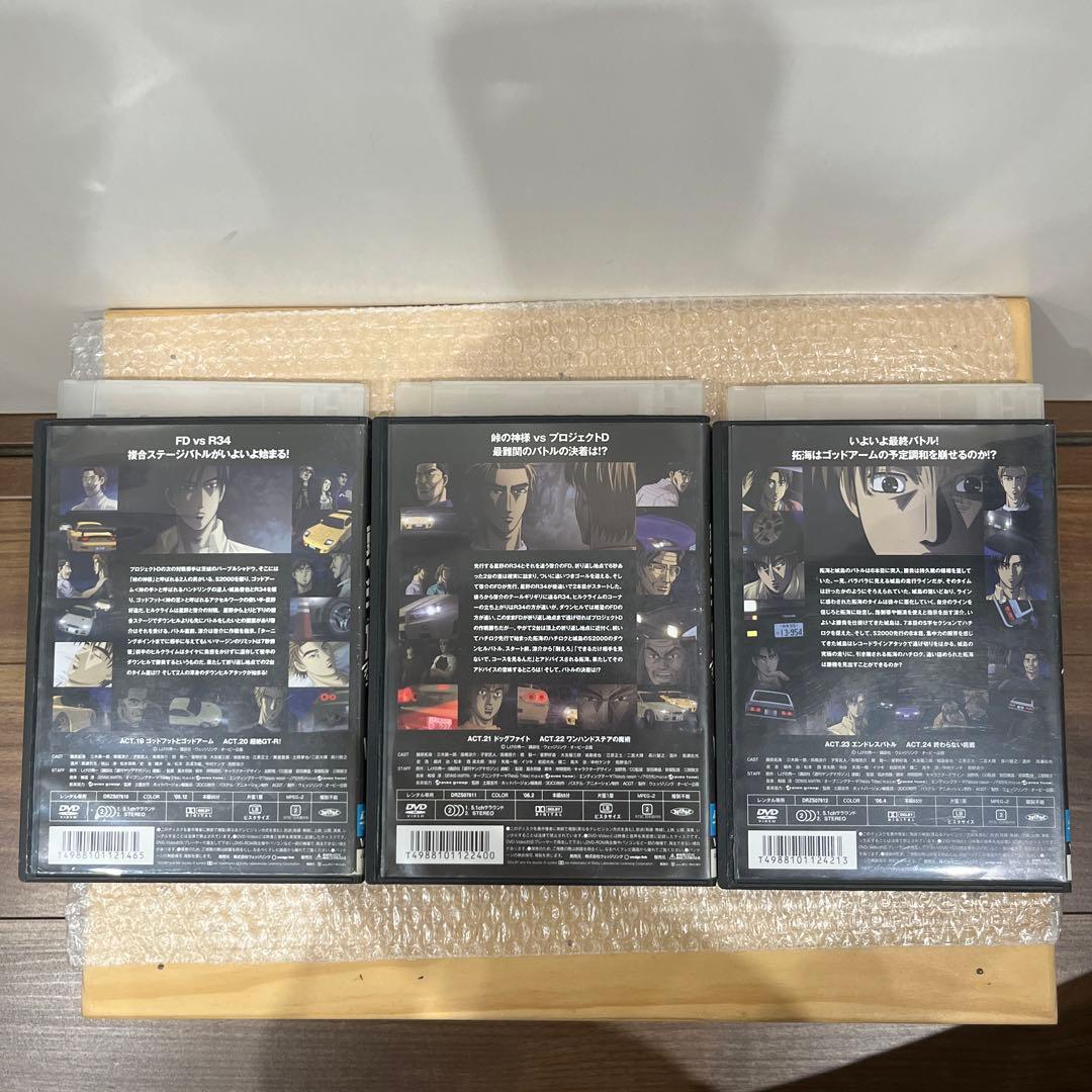 頭文字D イニシャルD フォース ステージ 2 7〜12 DVD