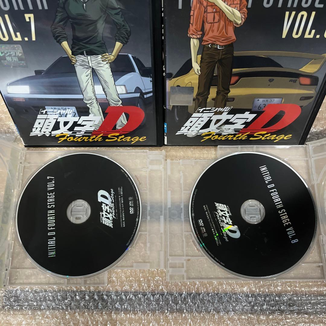 頭文字D イニシャルD フォース ステージ 2 7〜12 DVD