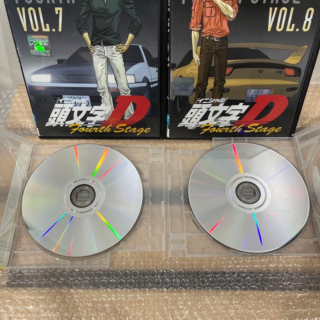 頭文字D イニシャルD フォース ステージ 2 7〜12 DVD