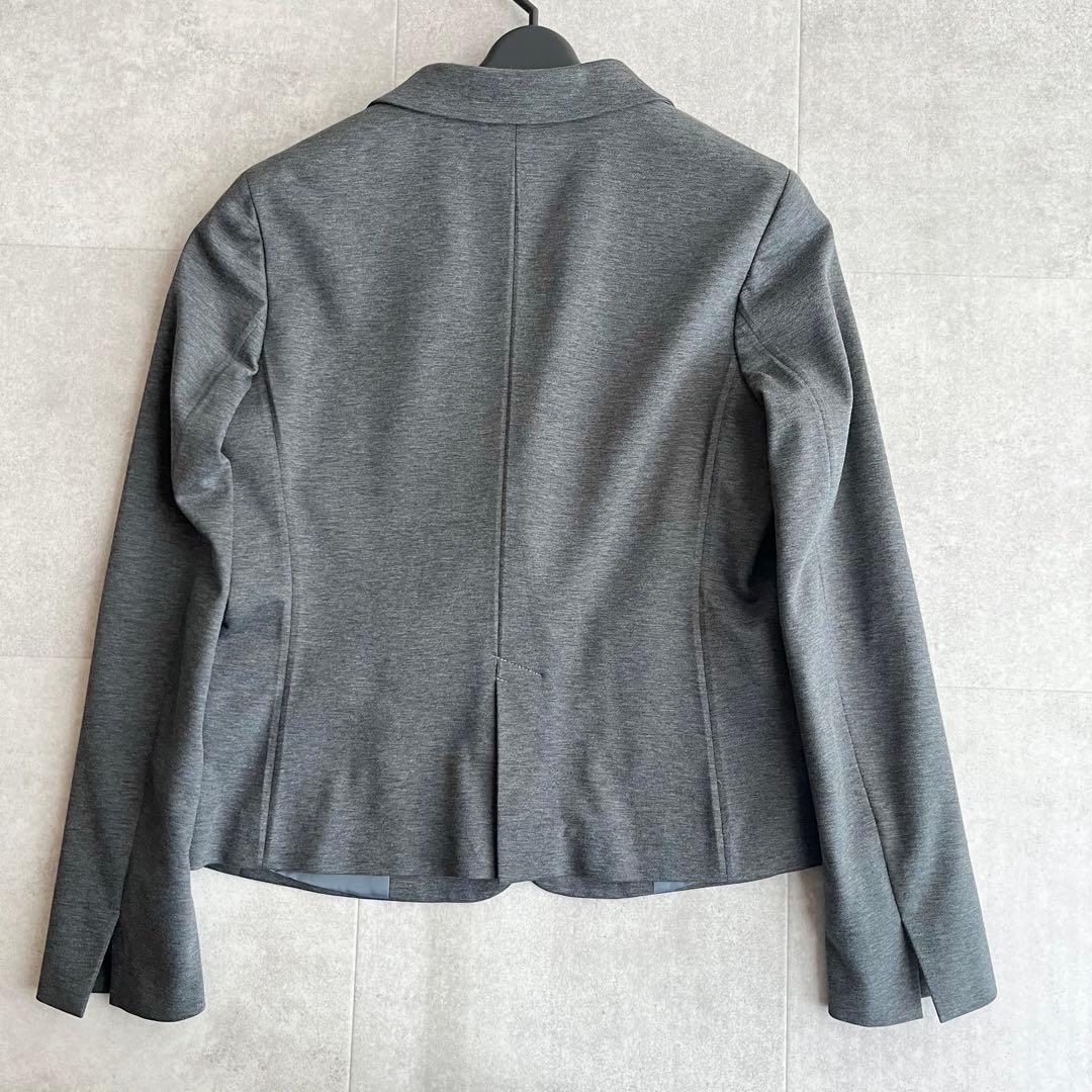 【極美品】組曲 Octaツイルジャージ テーラードジャケット スカートスーツ