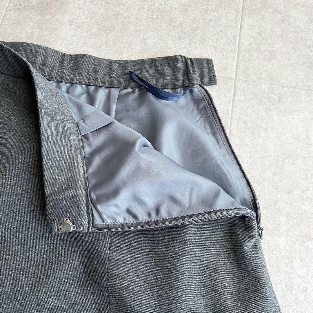 【極美品】組曲 Octaツイルジャージ テーラードジャケット スカートスーツ