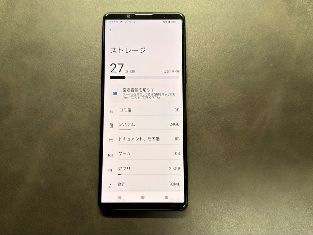 SONY Xperia 5 IV SOG09 SIMフリー