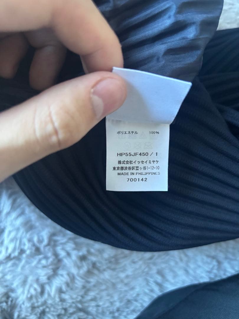 homme plisse issey miyake ネイビー