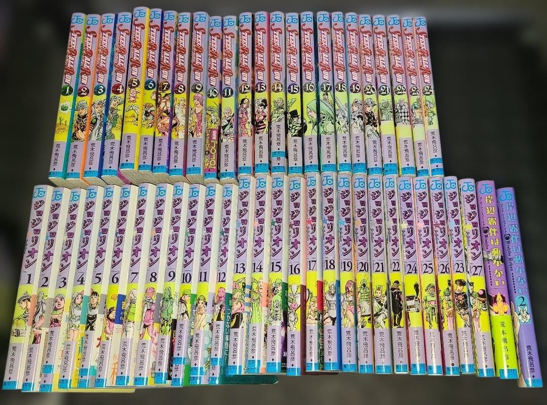 ジョジョの奇妙な冒険　１～８部セット＋荒木飛呂彦先生関連