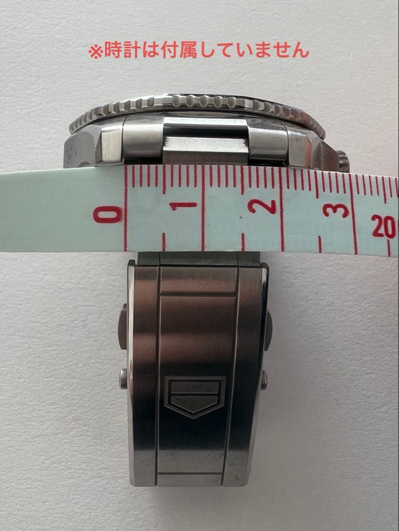 タグ・ホイヤー（TAG Heuer）アクアレーサー用純正レザーベルト&バックル