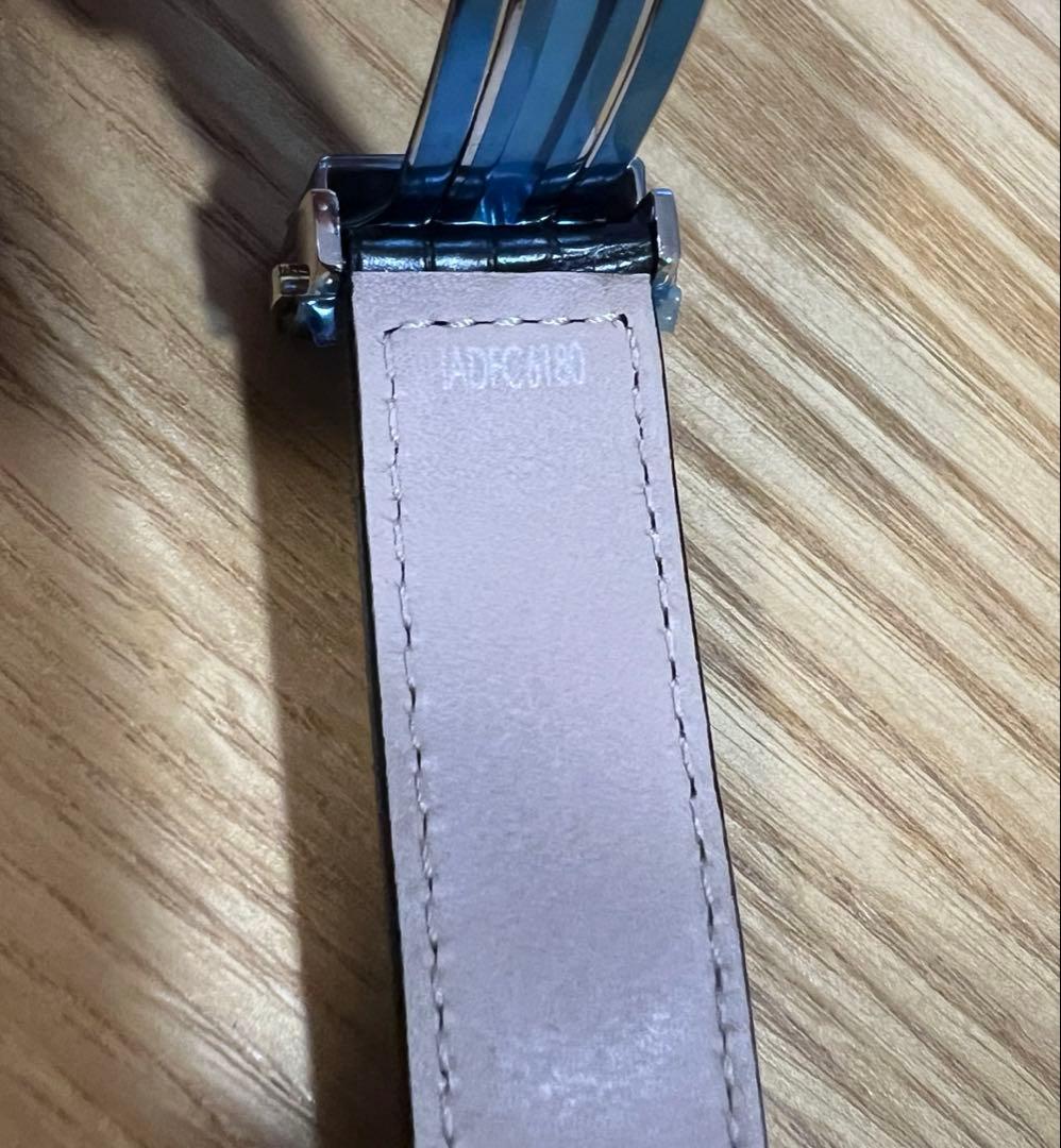 タグ・ホイヤー（TAG Heuer）アクアレーサー用純正レザーベルト&バックル