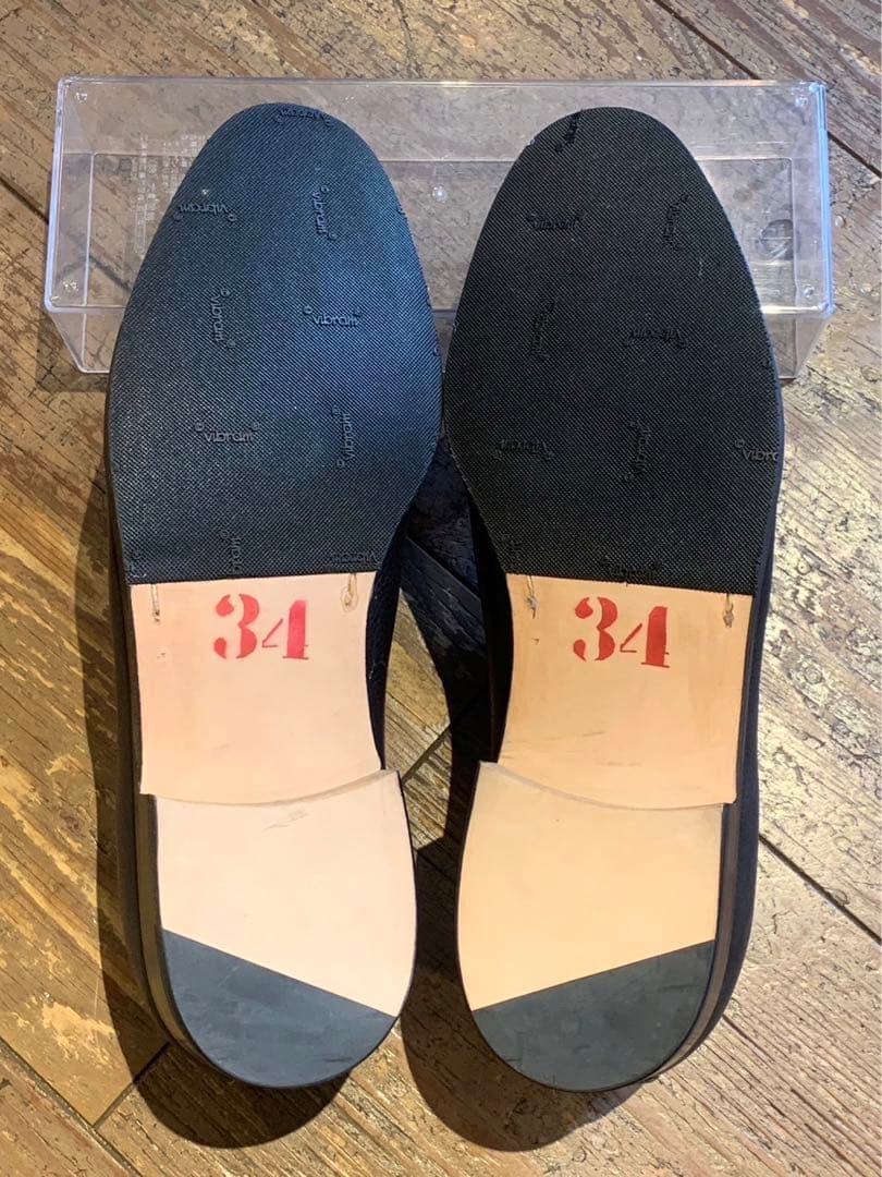 SUNSEA DRESSING SHOES 未使用 サンシー レザー シューズ