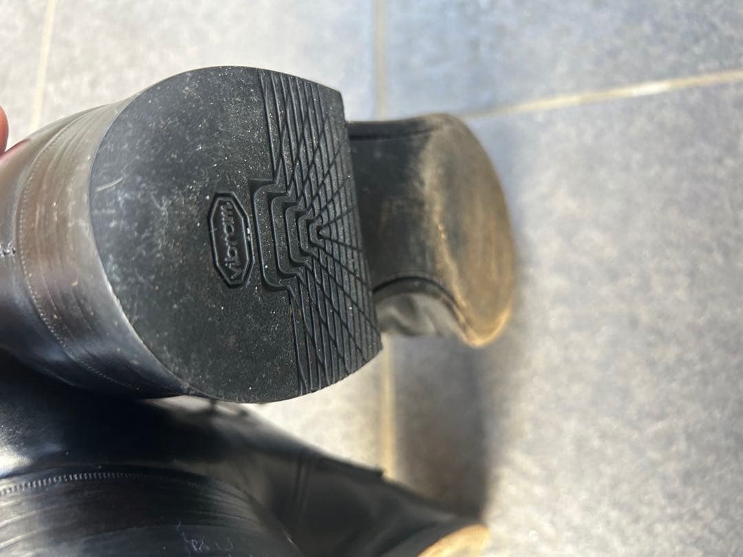 オールデン　Vチップ　カーフレザー