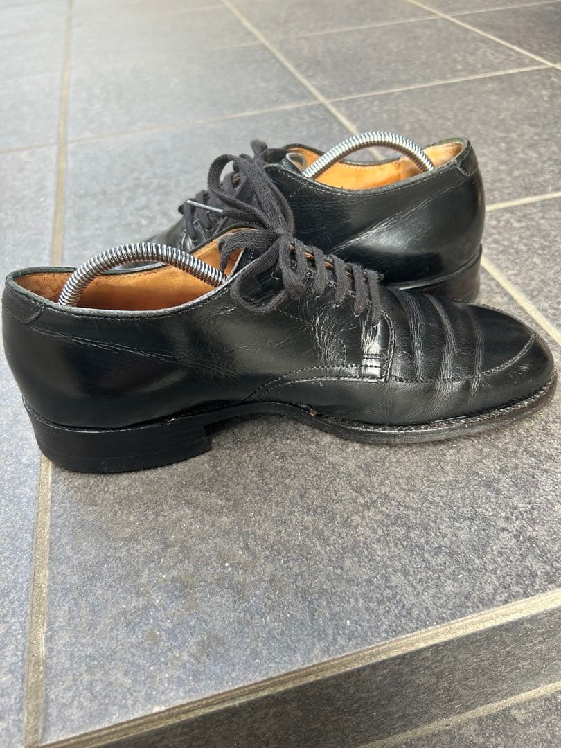 オールデン　Vチップ　カーフレザー