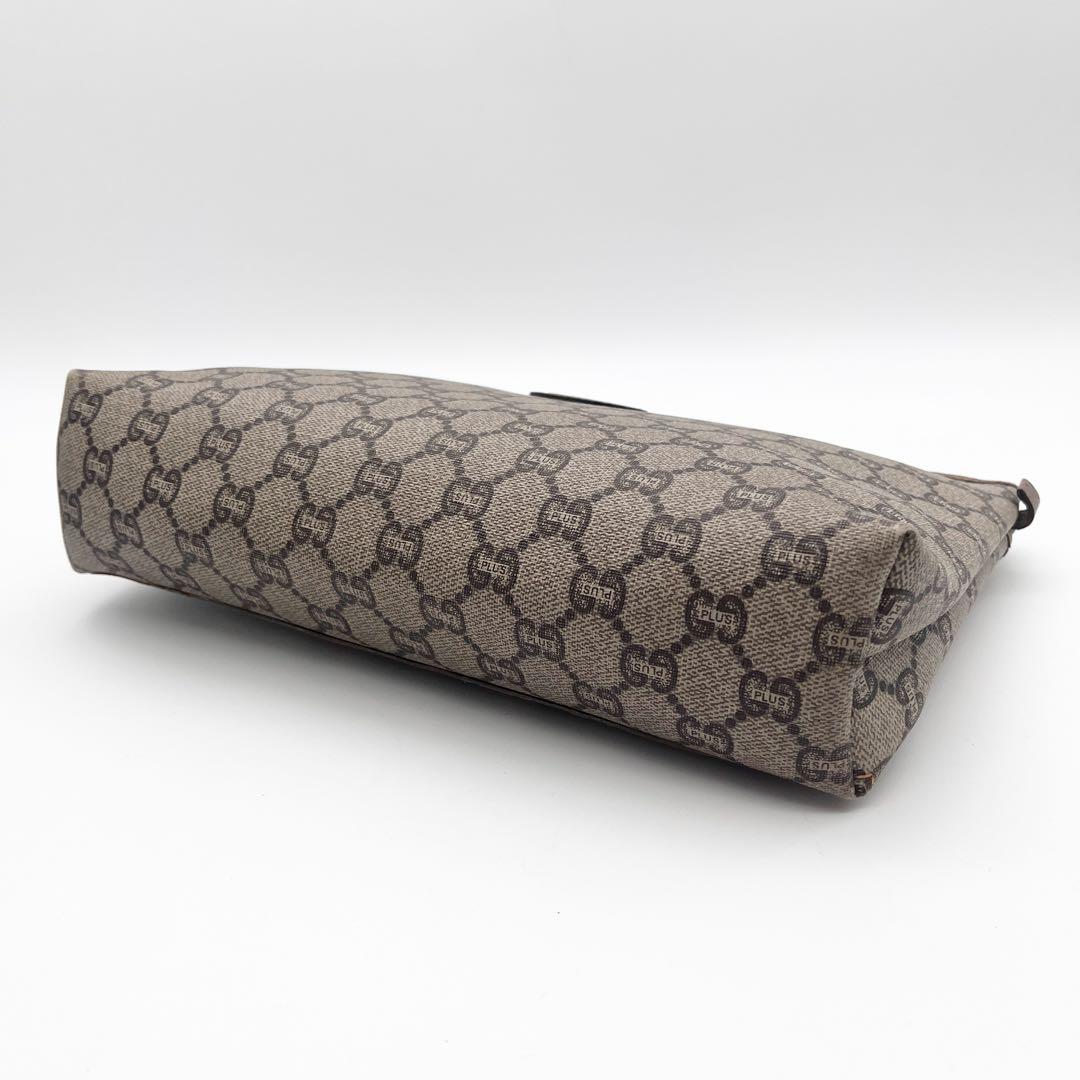 GUCCI Plusグッチプラス セカンドバッグ クラッチ GG柄 PVCレザー