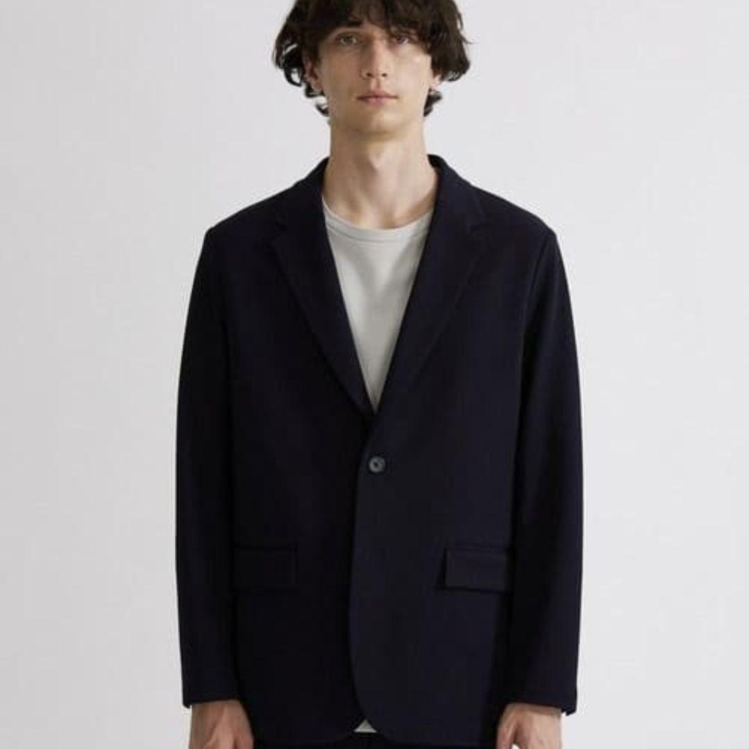 超高級★極美品◎アウトラストテーラードジャケット　ネイビー　S