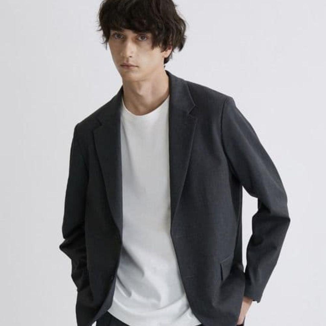 超高級★極美品◎アウトラストテーラードジャケット　ネイビー　S