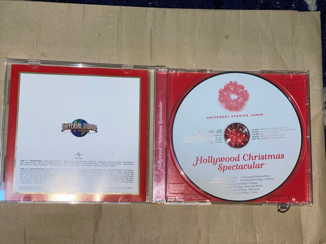 CD USJ ハリウッド クリスマス スペクタキュラー