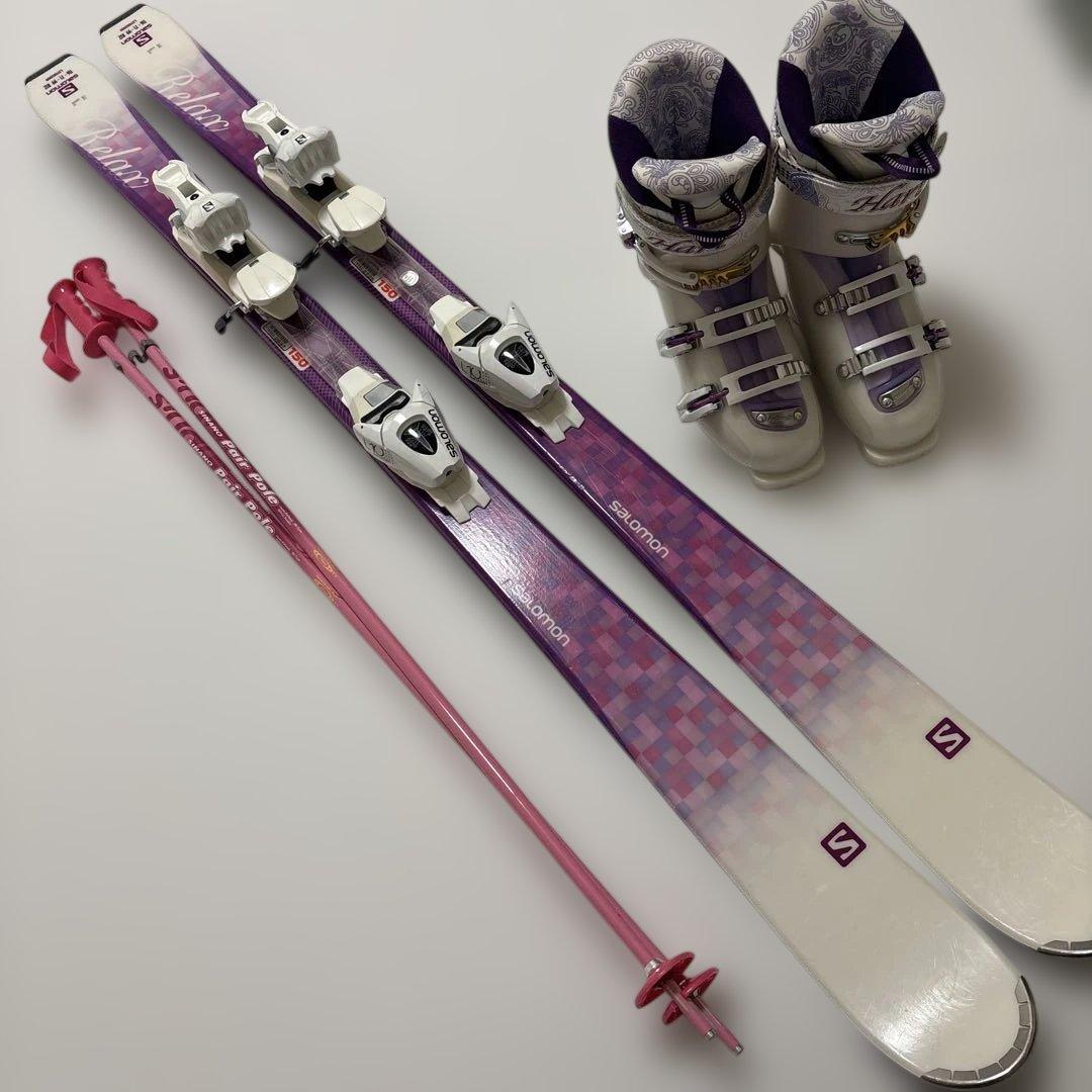 サロモンスキーセット　150cm ブーツhead ストック　セット