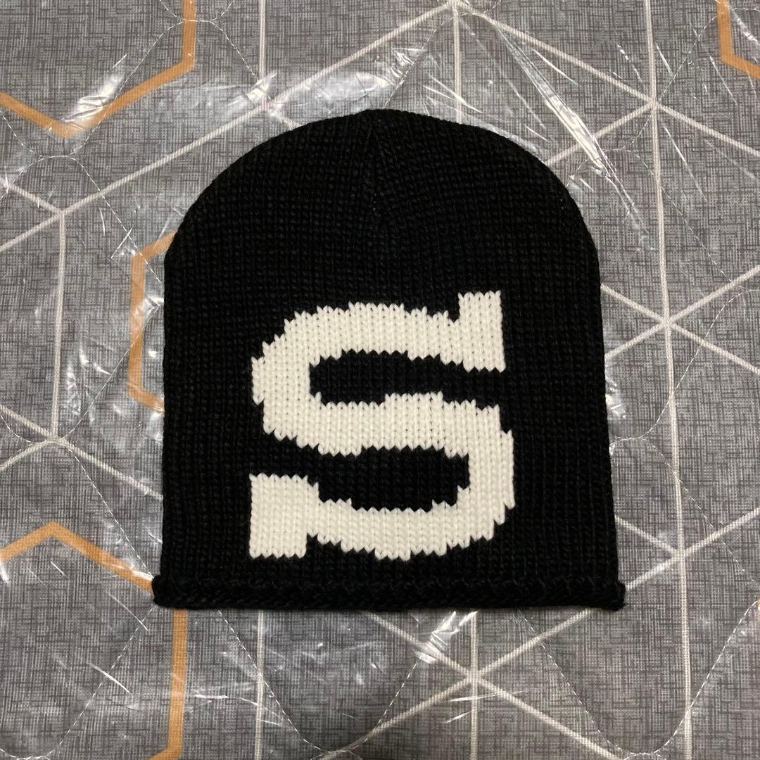 帽子 Stussy KNIT SKULLCAP BURLY S BLACK
