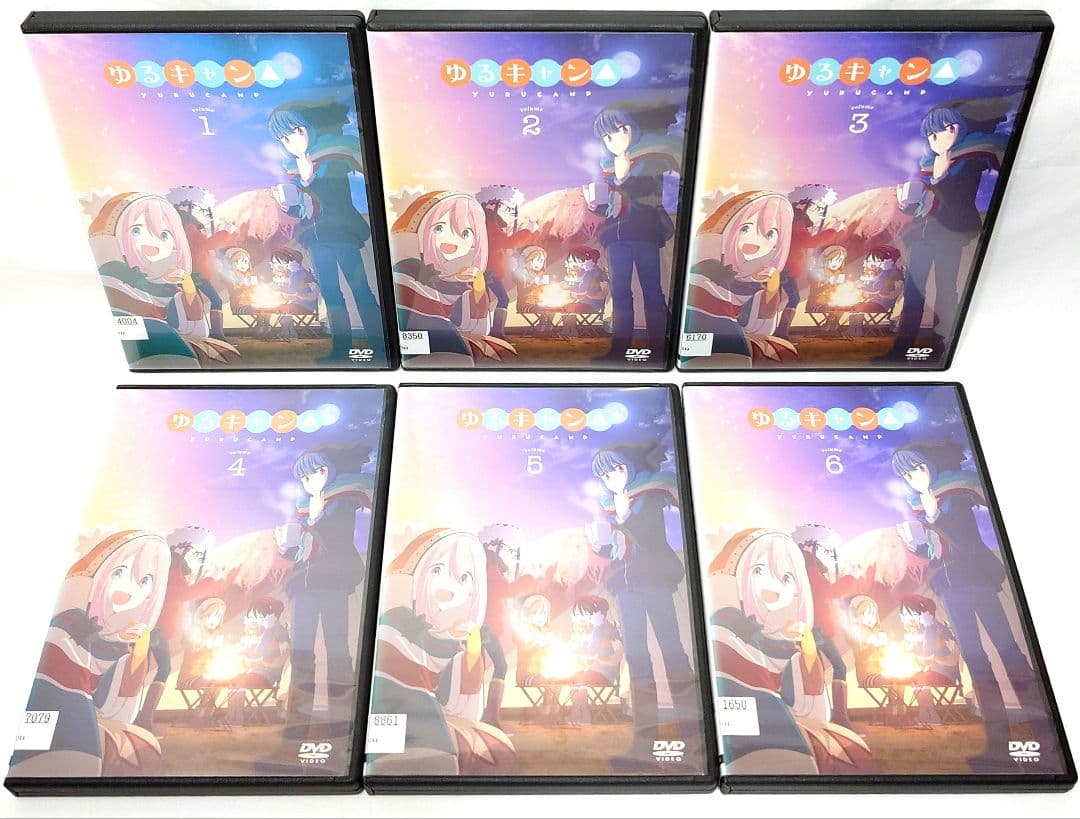 ゆるキャン△【1期+2期】DVD 全12巻