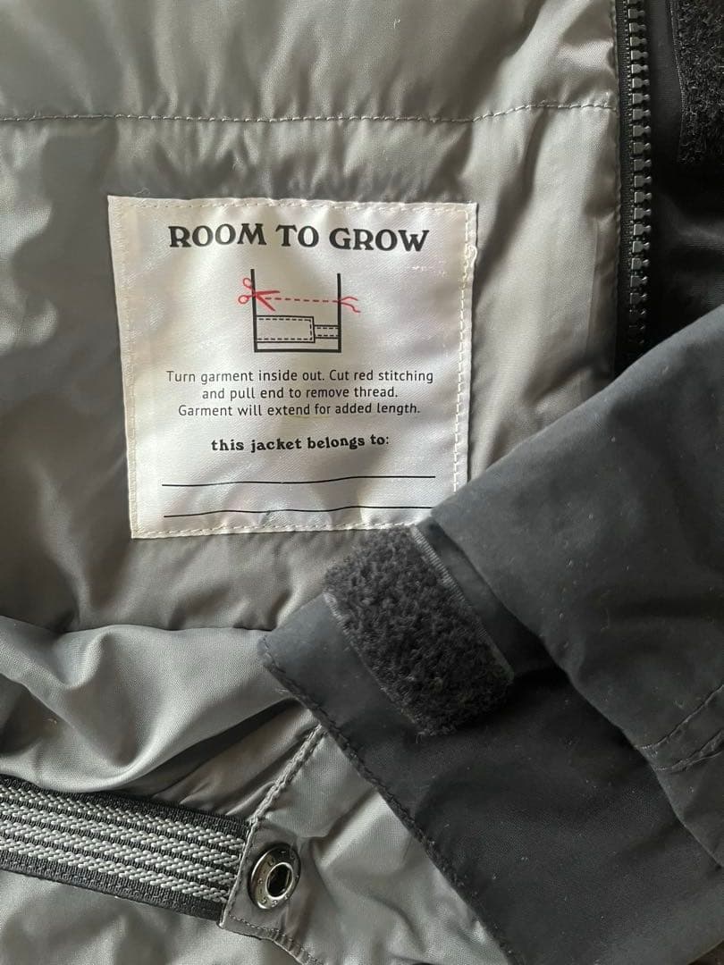 BURTON キッズスノーボードジャケット ブラック　XS 120