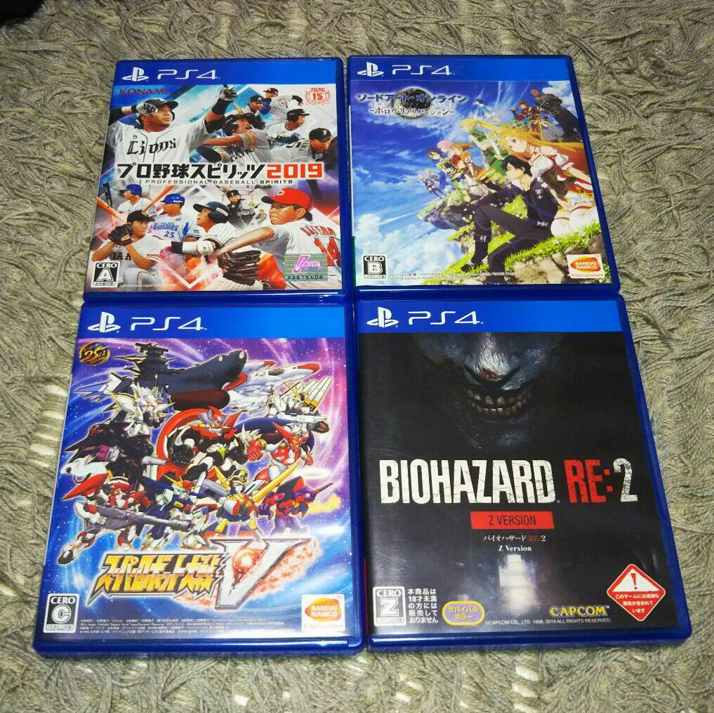 プレイステーション4 ソフト スーパーロボット大戦 バイオハザード 他 12本