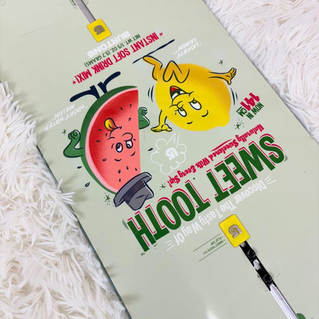 BURTON SWEET TOOTH 141cm スノーボード バートン 果物