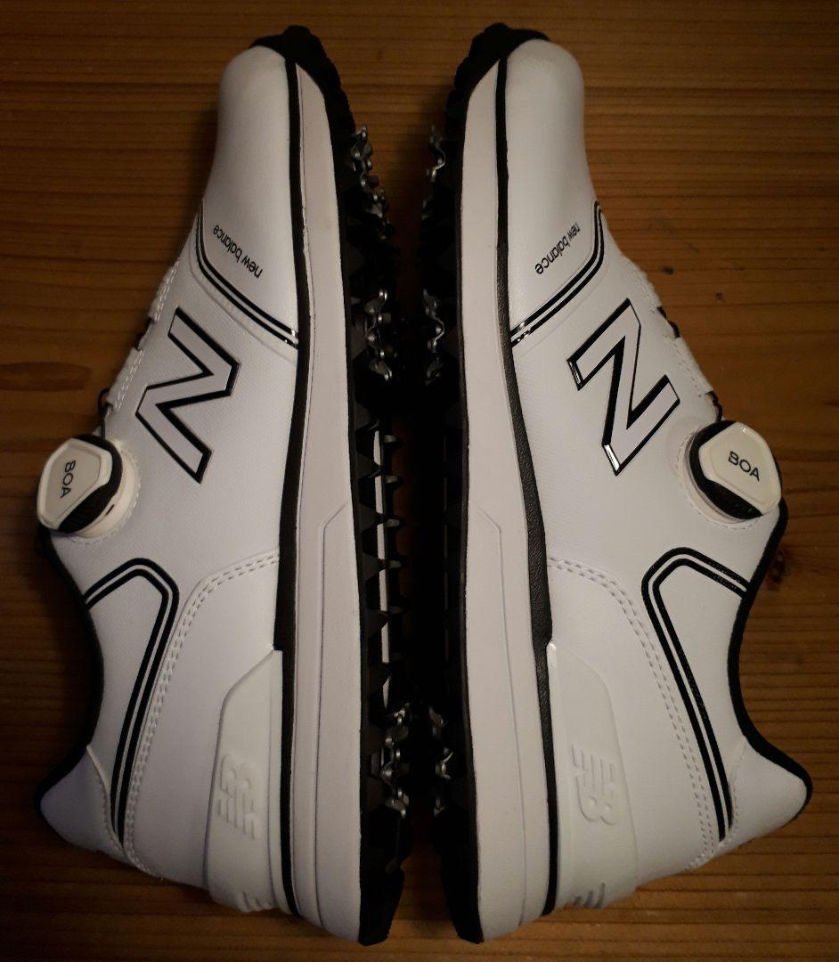 【新品】New Balance 574 ゴルフシューズ ホワイト