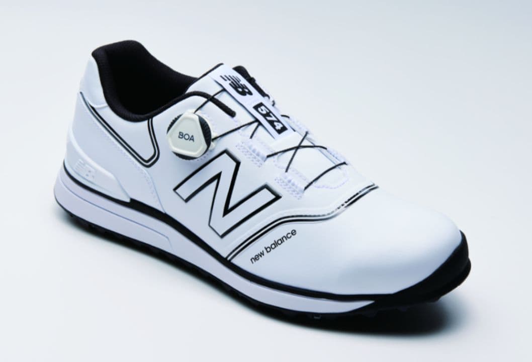 【新品】New Balance 574 ゴルフシューズ ホワイト