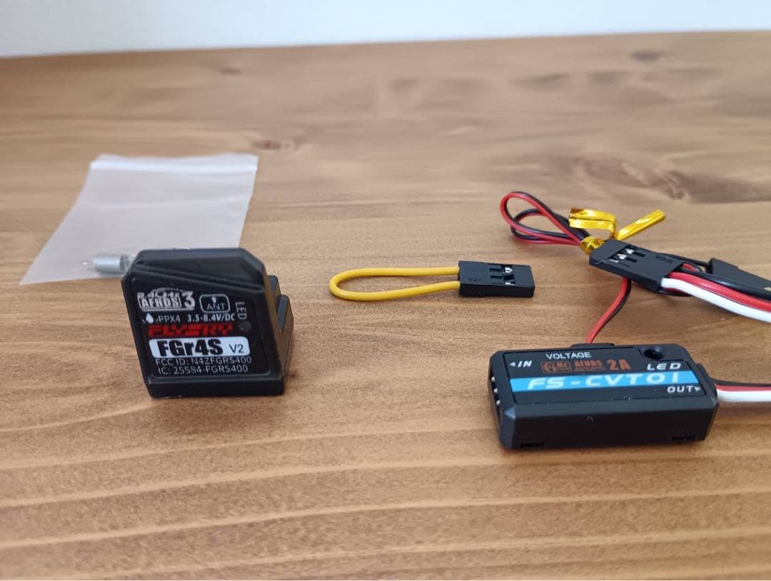 京商 Flysky Noble NB4 送受信機セット 電圧テレメトリー付き