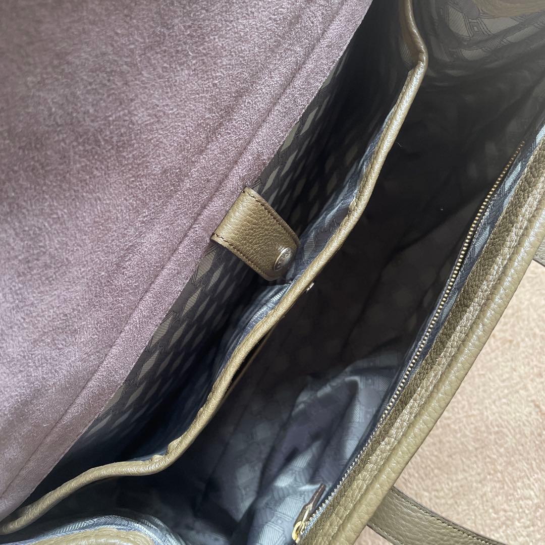 ETiAM キャンバス フラップトートバッグ