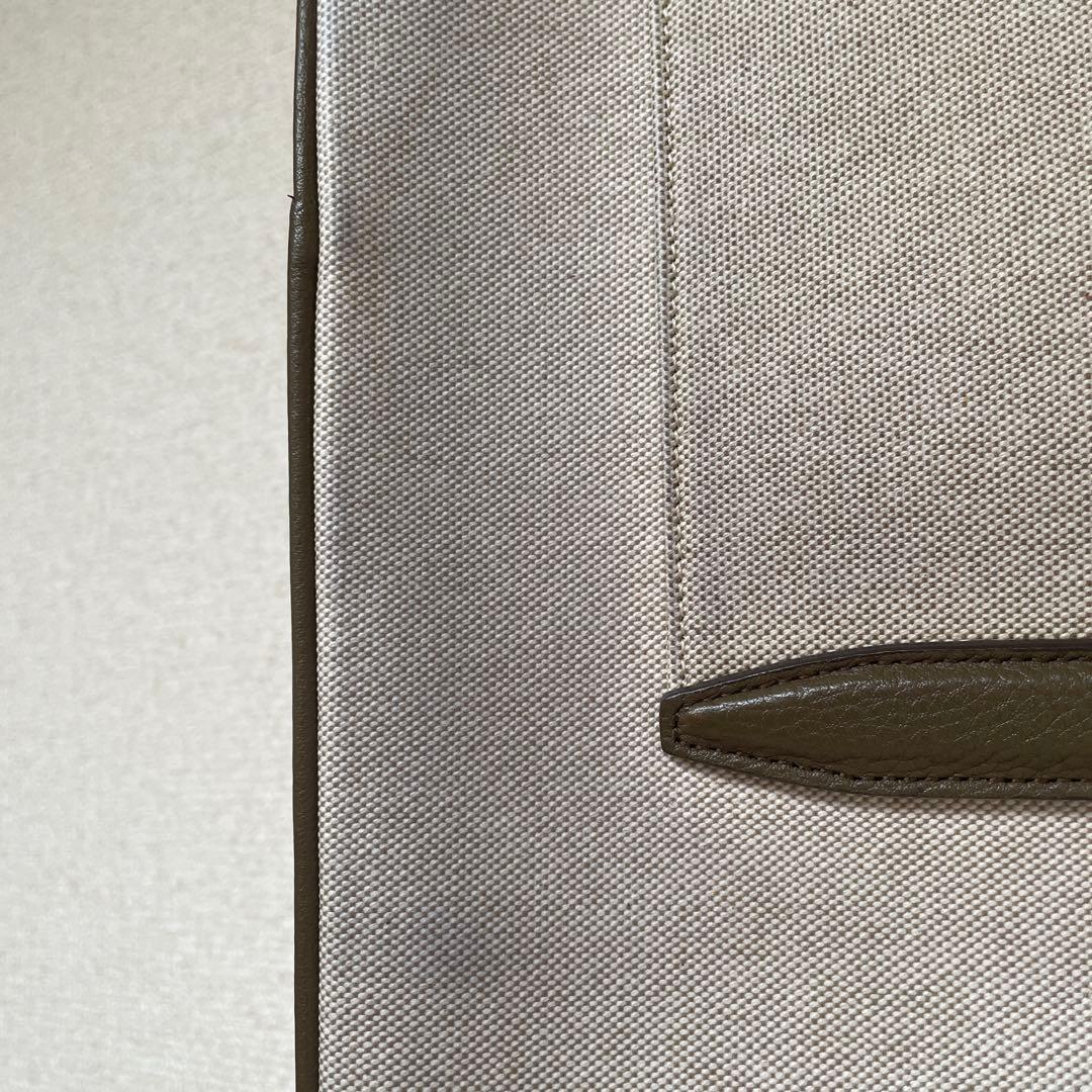 ETiAM キャンバス フラップトートバッグ