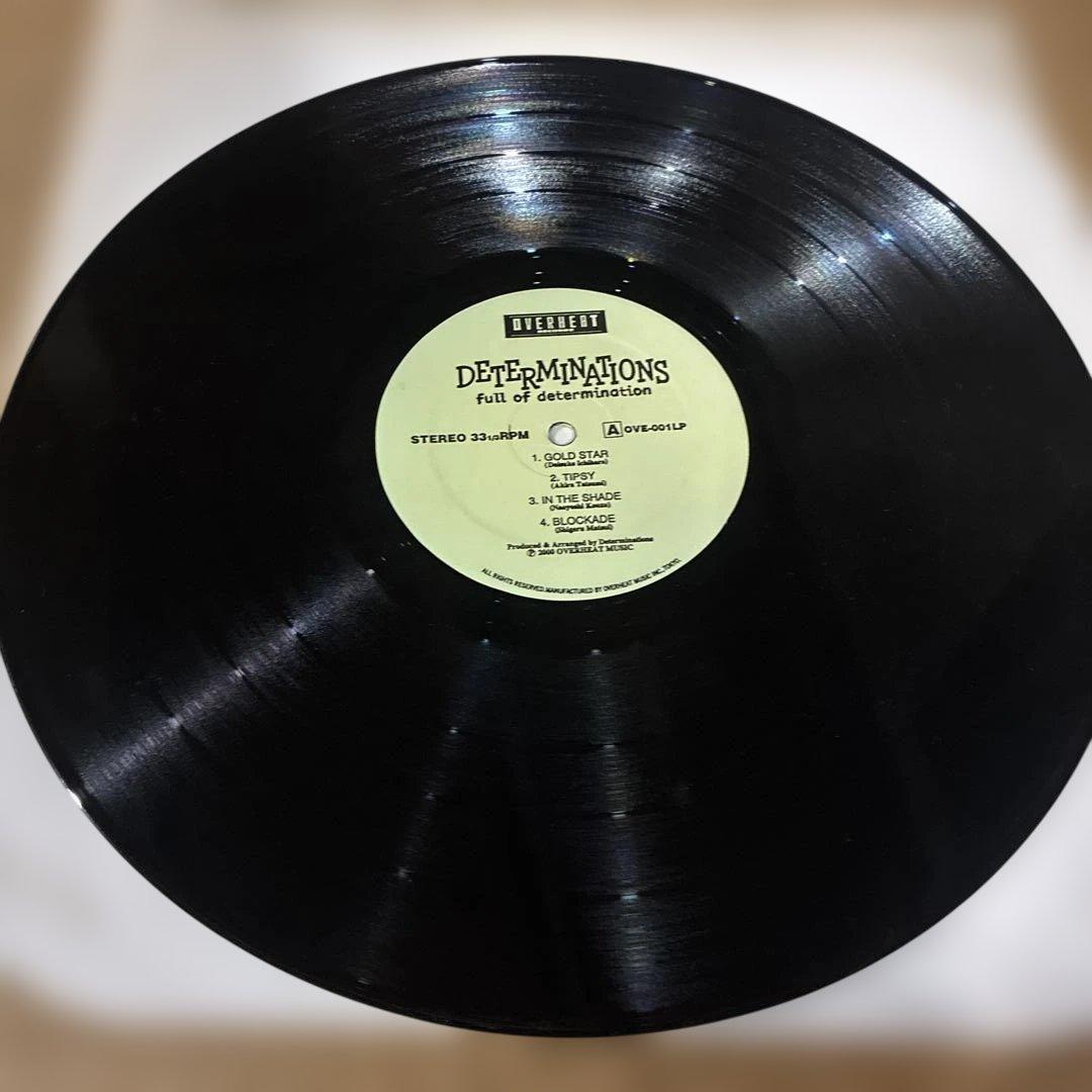 DETERMINATIONS 邦楽 レコード　デタミネーションズ