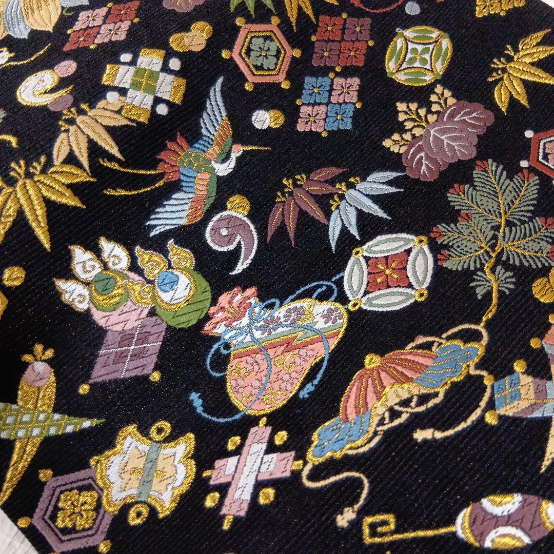 山下織物　招福宝尽くし袋帯