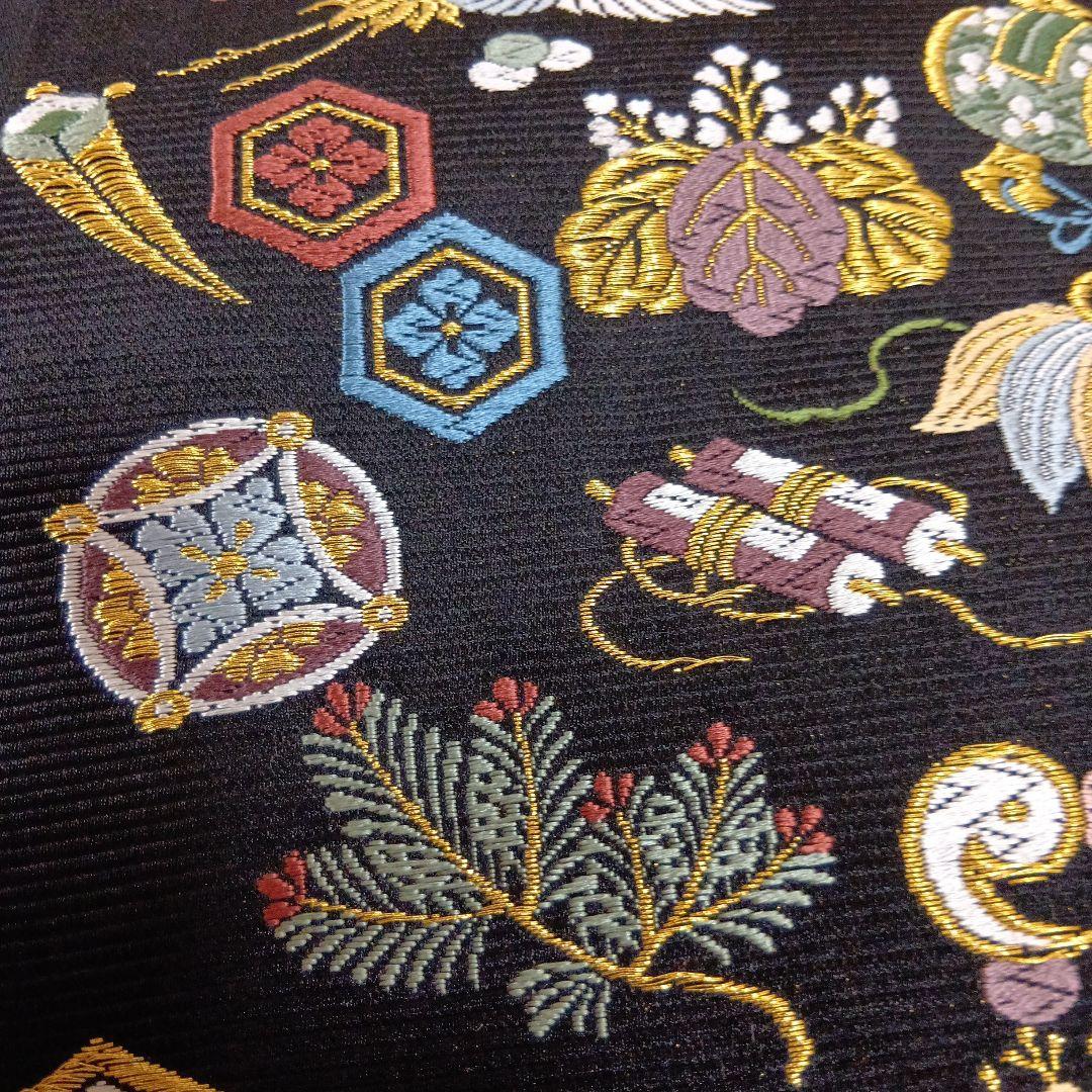 山下織物　招福宝尽くし袋帯