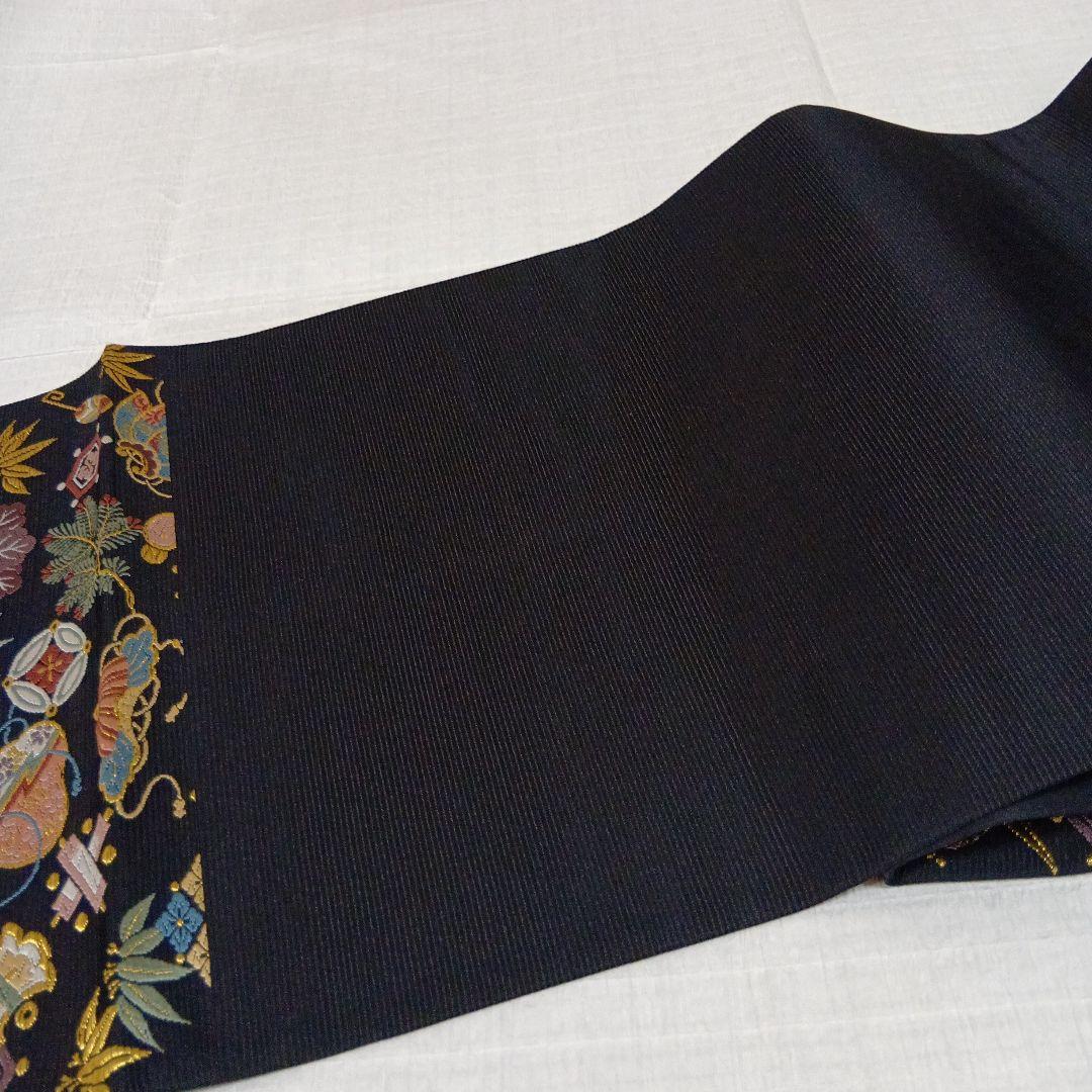 山下織物　招福宝尽くし袋帯