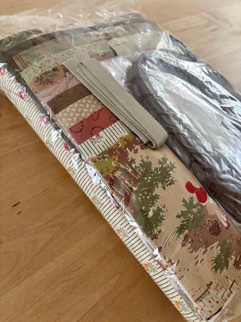 こうの早苗　ログキャビン　スクエアバッグ　キット