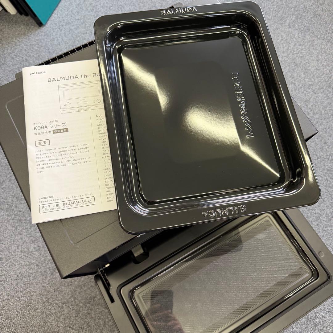 【BALMUDA】バルミューダ　オーブンレンジ　2024年製 K09A-BK