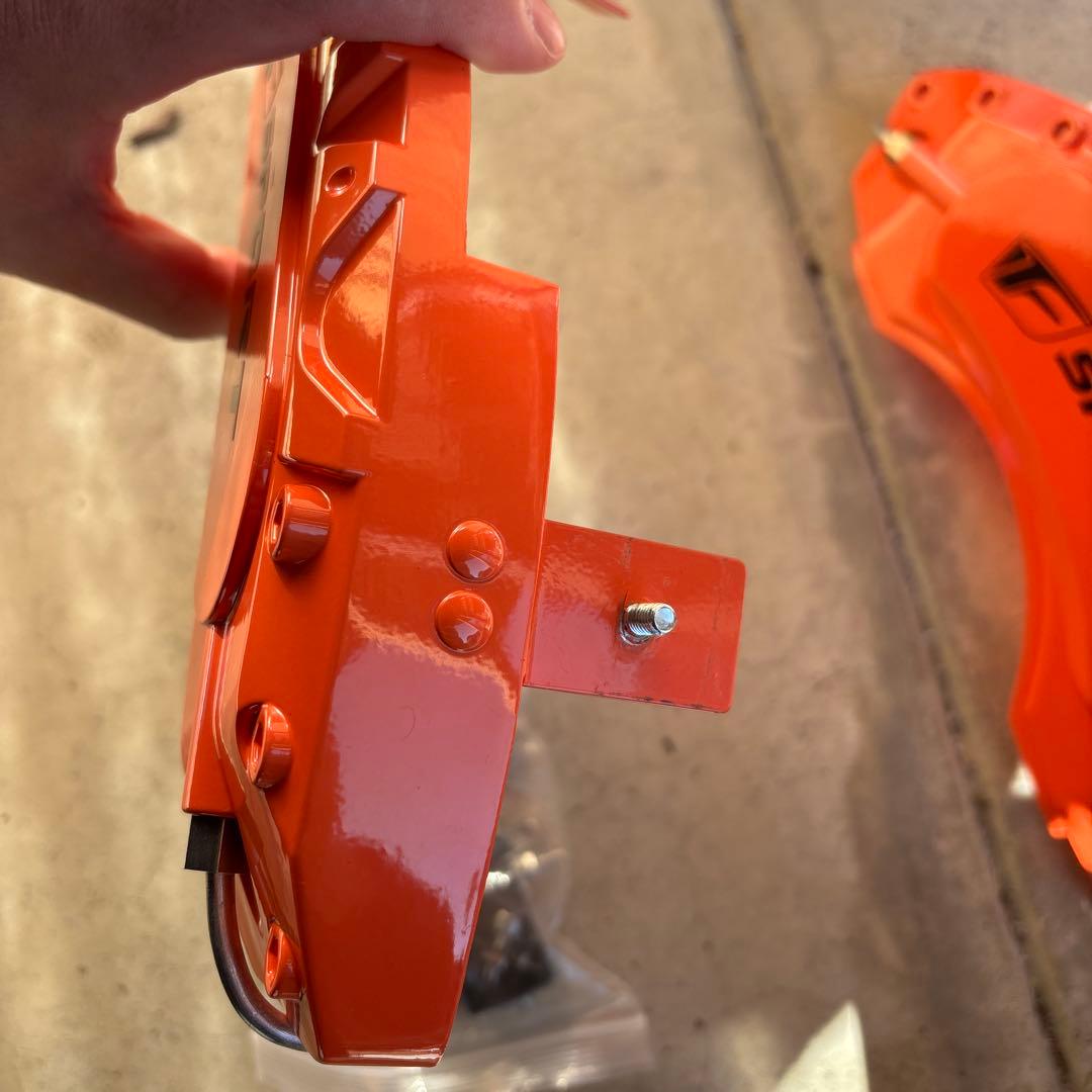 ES300h用　F SPORT ブレーキキャリパー オレンジ 4個セット