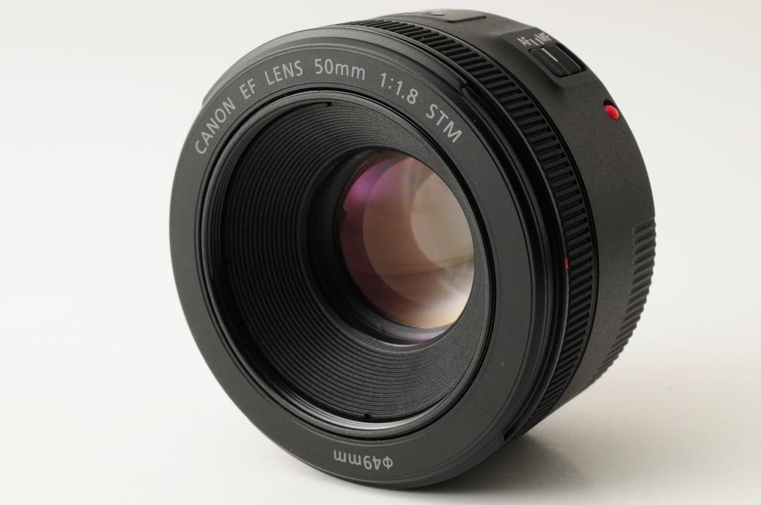 【美品 箱付】キャノン Canon EF 50mm F1.8 STM