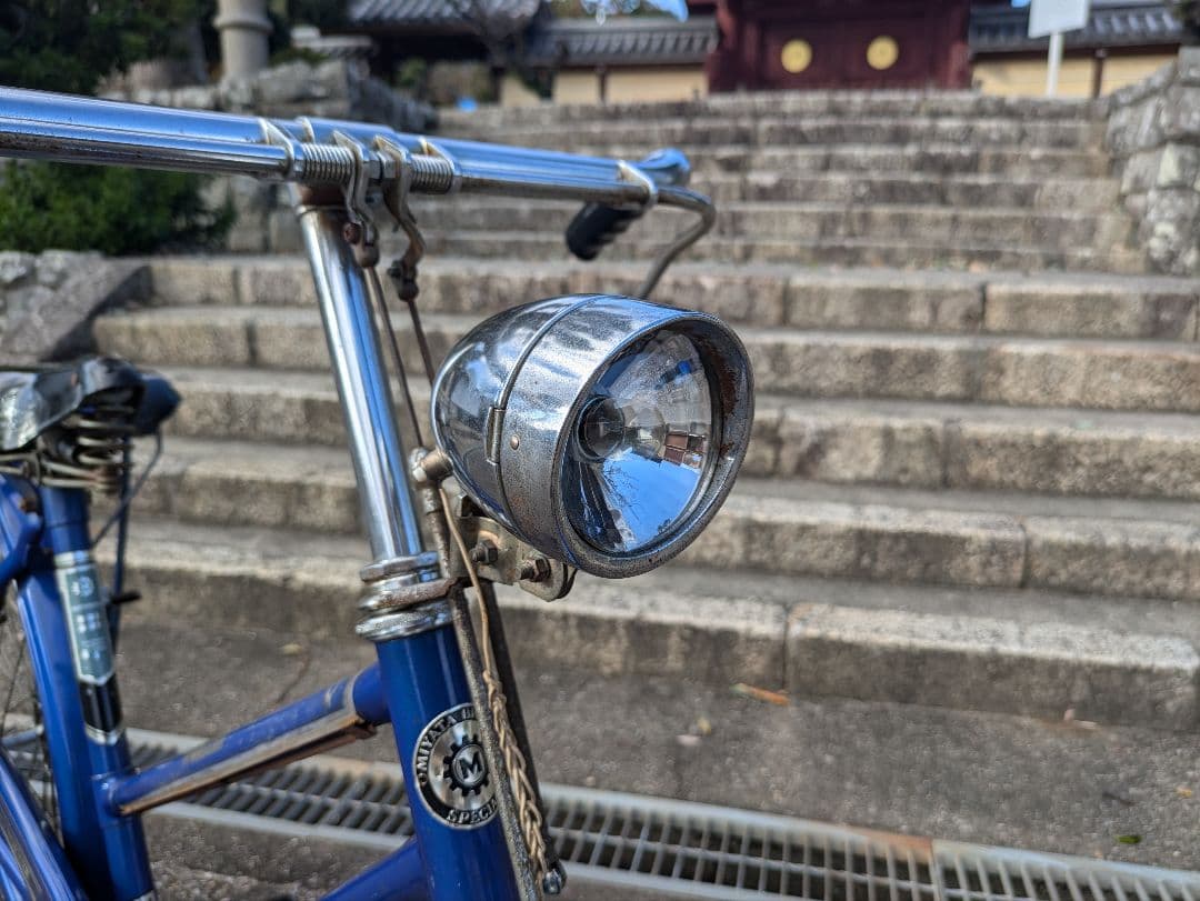 美品　宮田 　実用車　昭和　レトロ　自転車　整備済み　ロッドブレーキ
