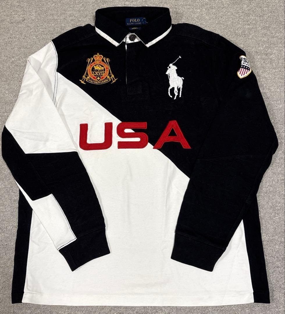 NY購入 新品　未使用　POLO RALPH LAUREN 長袖ラガーシャツL
