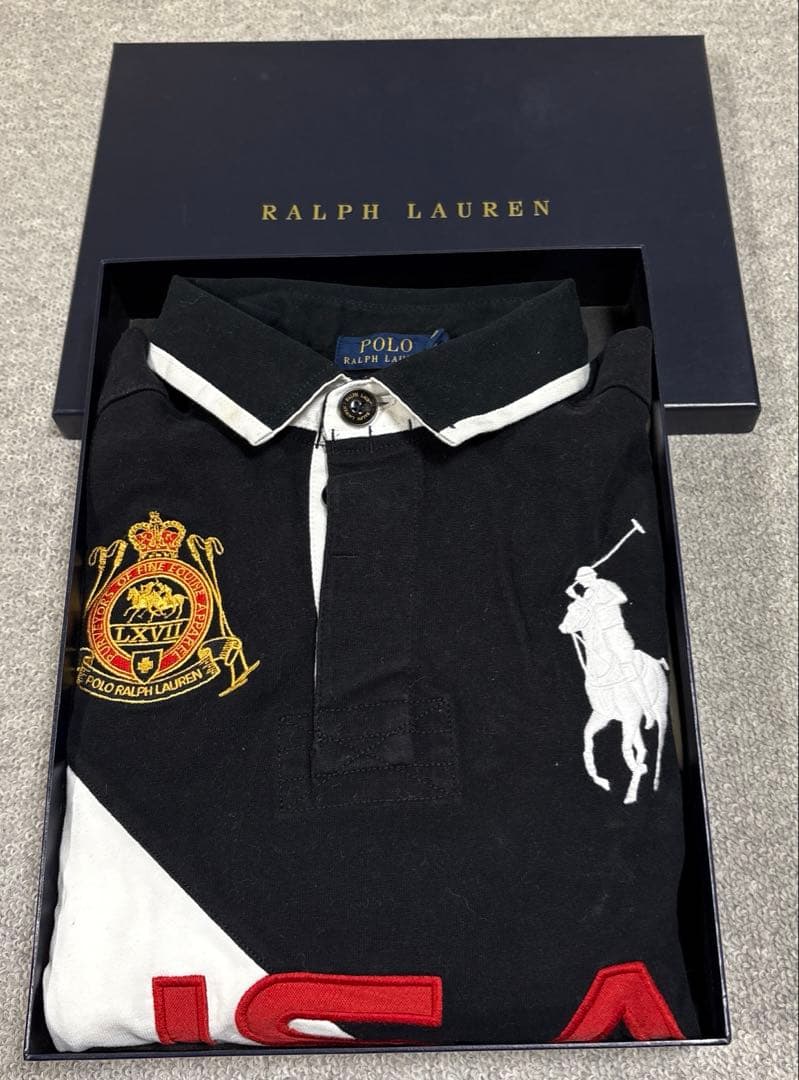 NY購入 新品　未使用　POLO RALPH LAUREN 長袖ラガーシャツL