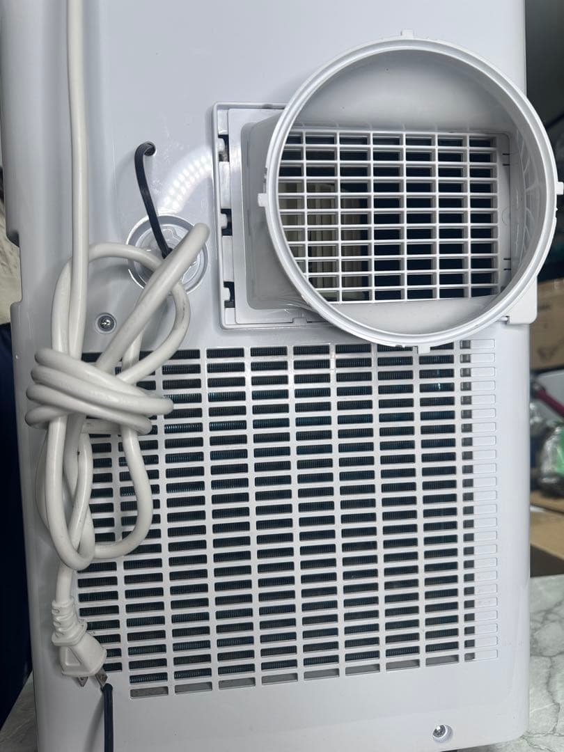 『工事不要』YAMAZEN 移動式クーラー YEC-K222(W) 冷房能力