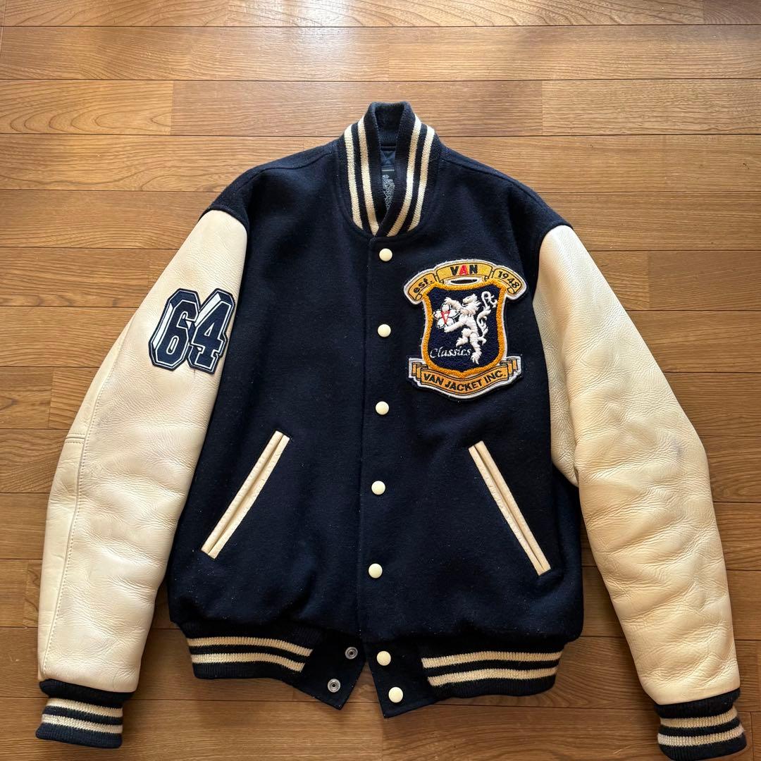 C*o様 VAN JACKET×3丁目の夕日64 スタジャン M