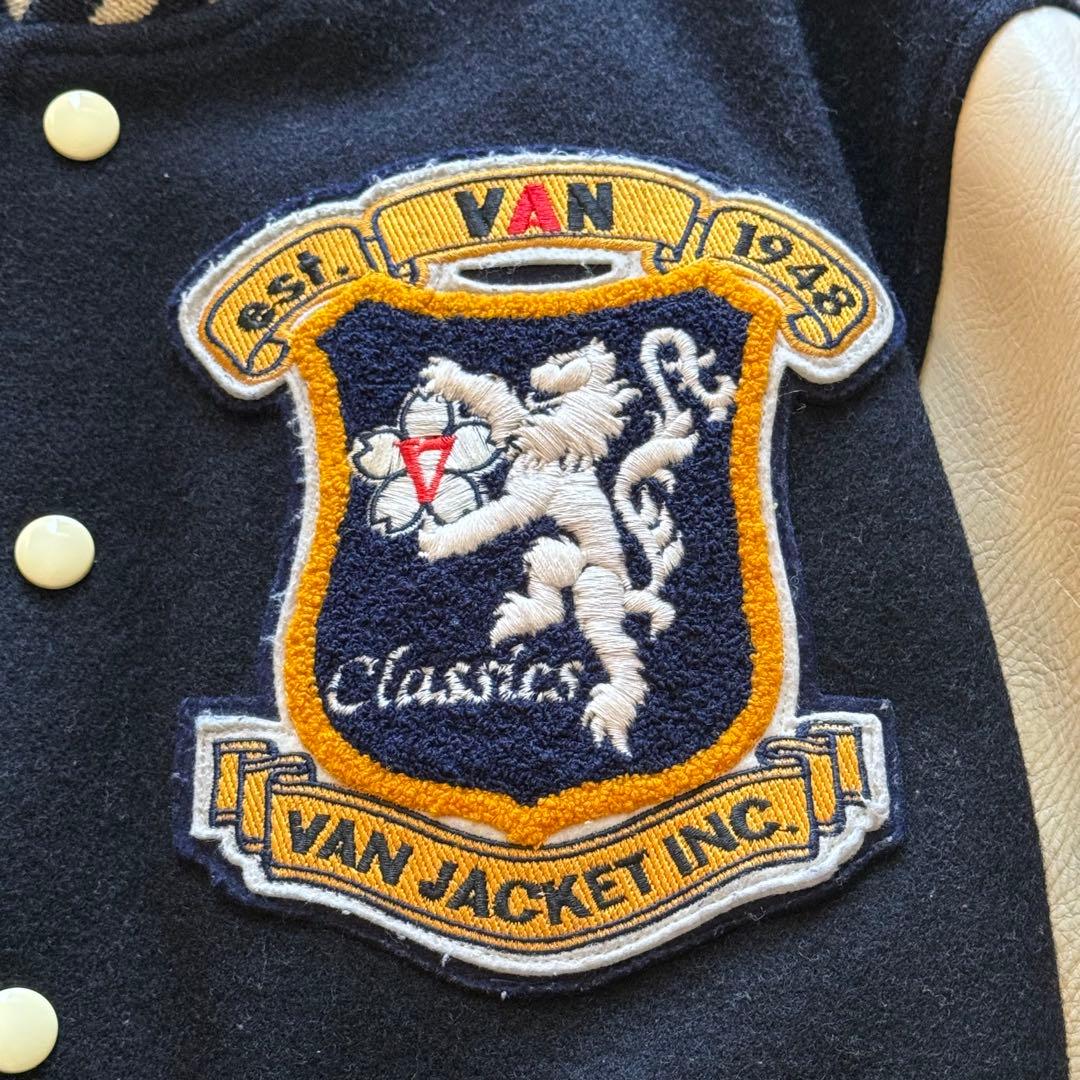 C*o様 VAN JACKET×3丁目の夕日64 スタジャン M