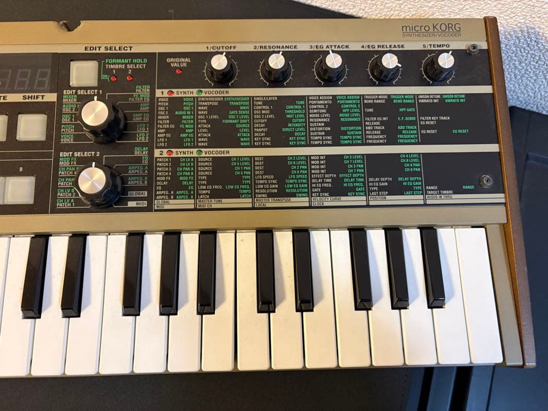 KORG microKORG アナログシンセサイザー 37鍵