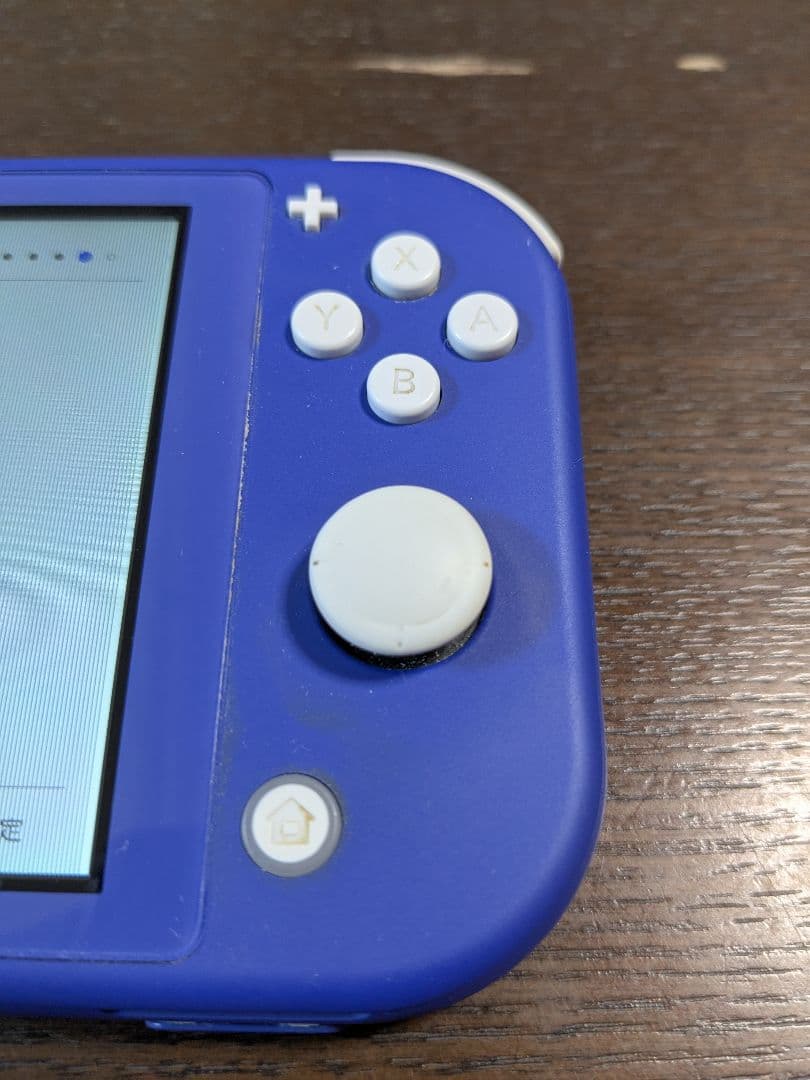 Nintendo Switch Lite 青 本体 ジャンク ACアダプター付き